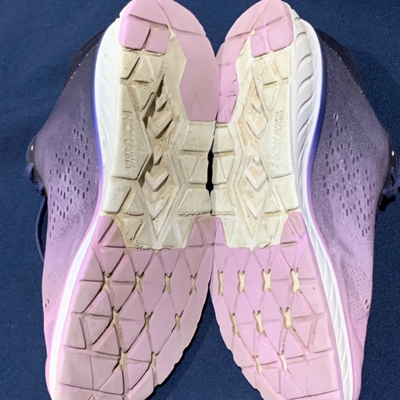 Hoka One One Womens Cavu 2 Purple Running Shoes Sneakers Size 8 - Picture 9 of 12